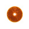 Rund Reflex på 60mm i diameter - Orange 