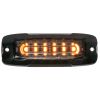 Riktat blixtljus XT6 LED orange - godkänt enligt R65