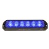 Blått riktat blixtljus LED MS6 - E-godkänt enligt R65 