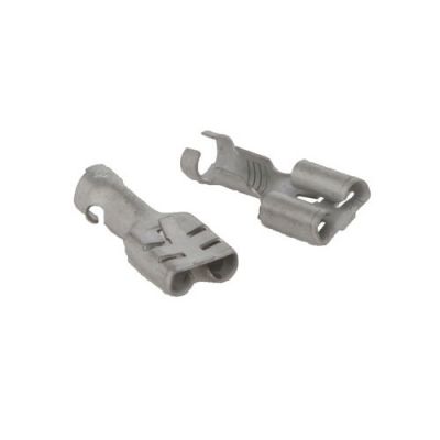 FLATSTIFTHYLS MED HAKE 6.3MM 1.0-2.5MM² 100ST