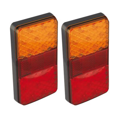 BAKLJUS 4 FUNKTIONER 12V 2-PACK 150X80MM