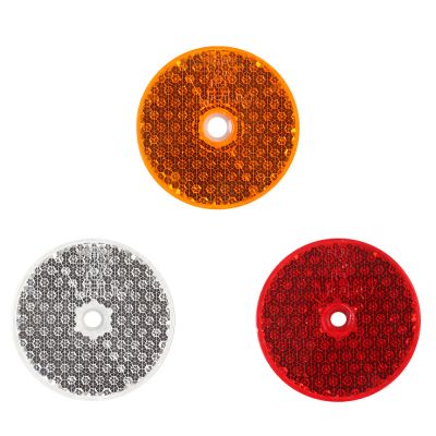 RUND REFLEX RÖD/VIT/ORANGE