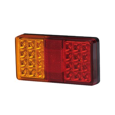 BAKLJUS 4 FUNKTIONER 12/24V