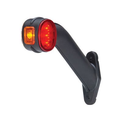 SIDOMARKERING 12/24V ORANGE/RÖD/VIT VÄNSTER 5M
