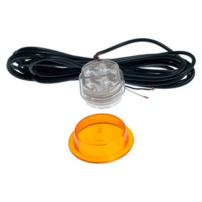 SIDE-MODULE 5M CABLE  LED AMBER 12/24V