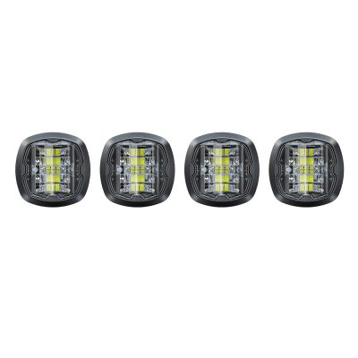 BLIXTLJUS POP WIDE  F16 6LED ORANGE 4ST