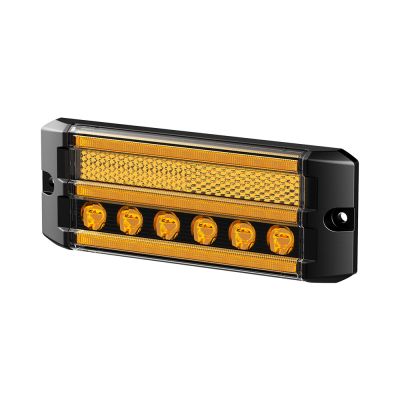 SIDE MARKER AMBER 4-FUNCTION 3M CABLE