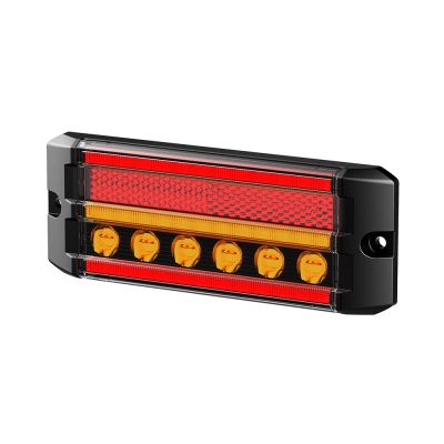 POSITION LIGHT RED 4-FUNCTION 3M CABLE