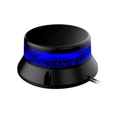 VARNINGSLJUS R65 LANDSORT BLÅ PLANMONTAGE