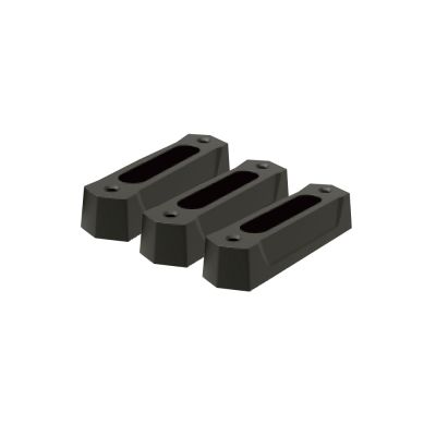 MOUNTING FEET RAIDEN 3PCS RUBBER 35MM