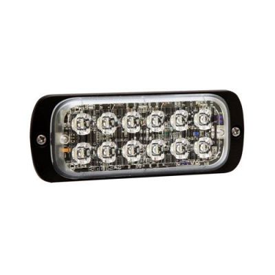 BLIXTLJUS 12 LED R65  KL1 BLÅ 12/24V