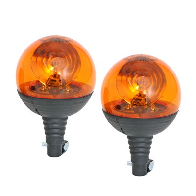 VARNINGSLJUS GLOBEN 12V EL 24V STÅNGMONTAGE R65