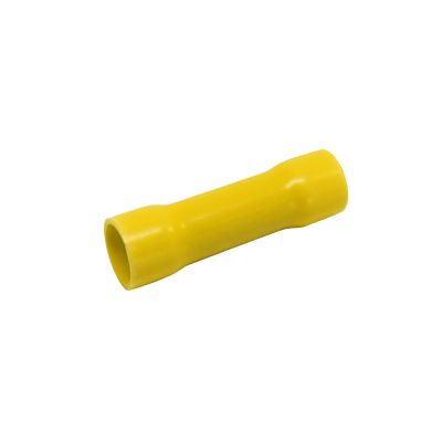 BUTT SPLICE CONNECTOR YELLOW  4-6MM 100PCS