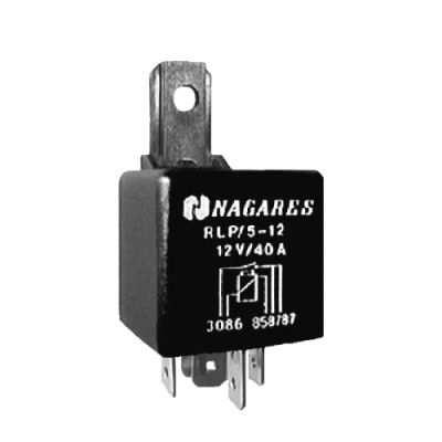 MINIRELÄ 12V 40-15A  VÄXLANDE MED FÄSTÖRA