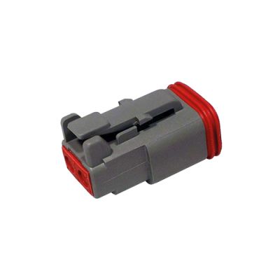 DT-PLUG HOUSING FEMALE 2 POLE