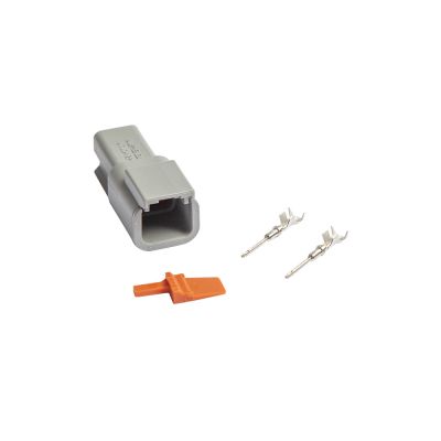 DTM-MALE 2-PIN CONNECTOR