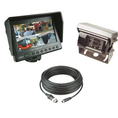 BACKKAMERASATS 7"  QUAD VISIR 20M