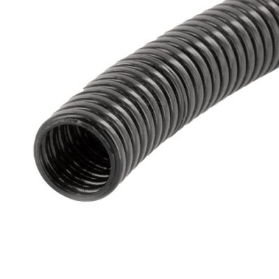 SKYDDSSLANG HÅRD  9/13MM SVART 50M