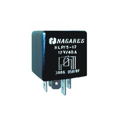 MINIRELÄ 12V/40A 2X87 UTAN FÄSTÖRA