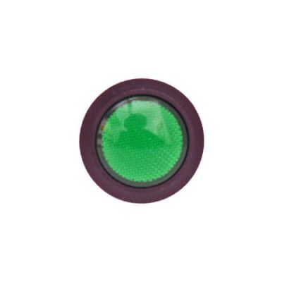 KONTROLLAMPA GRÖN LED 12/24V