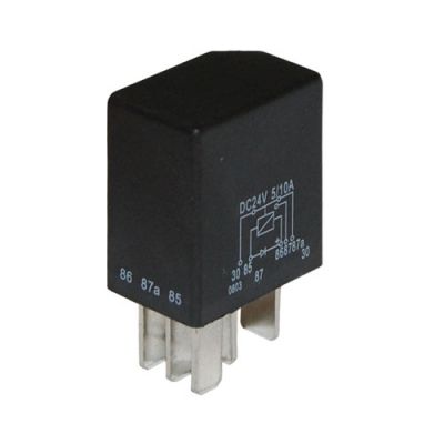 MICRORELÄ 24V 10/15A  VÄXLANDE M RESISTOR