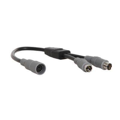 Y-ADAPTER 50CM 6-POL HONA TILL 2X6-POL HANE