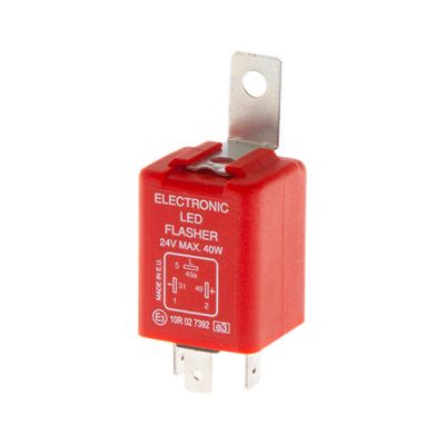 BLINKRELÄ 24V 3STIFT  FÖR LED-LAMPOR