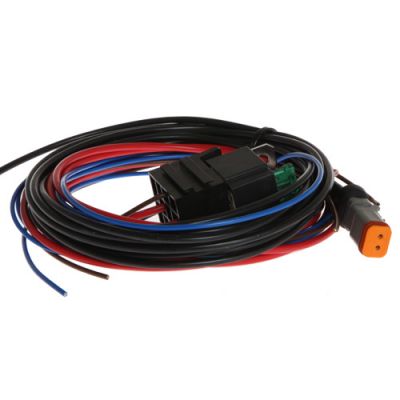 AUXILIARY LIGHT HARNESS DT 12V 30A  FOR 1 LIGHT