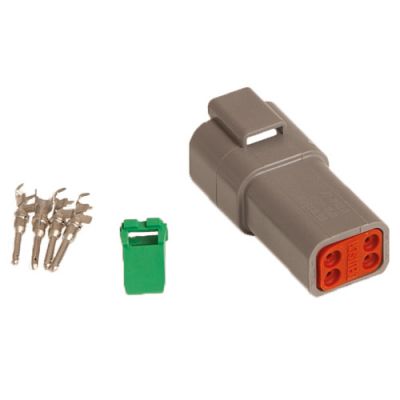 4-PIN MALE DT-CONNECTOR 0.75-1.5MM²