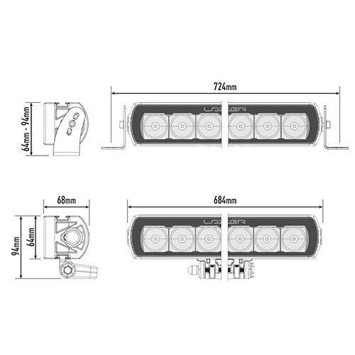LAZER T16 EVOLUTION LED RAMP 27