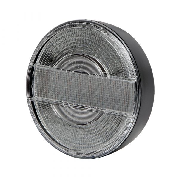 Runt LED bakljus med tre funktioner 