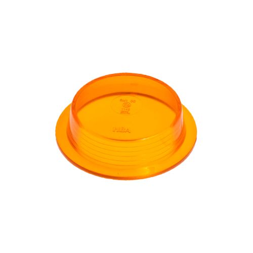 Orange kåpa till våra LED-moduler för gummiarmar