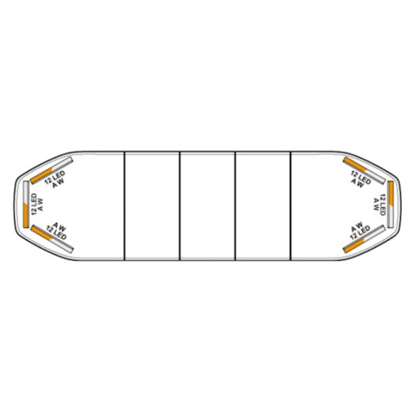 RAIDEN LJUSRAMP DUAL COLOR CANBUS R65 KL2 ICAO