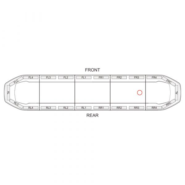 RAIDEN AUTODIM  1523MM ORANGE FM/X