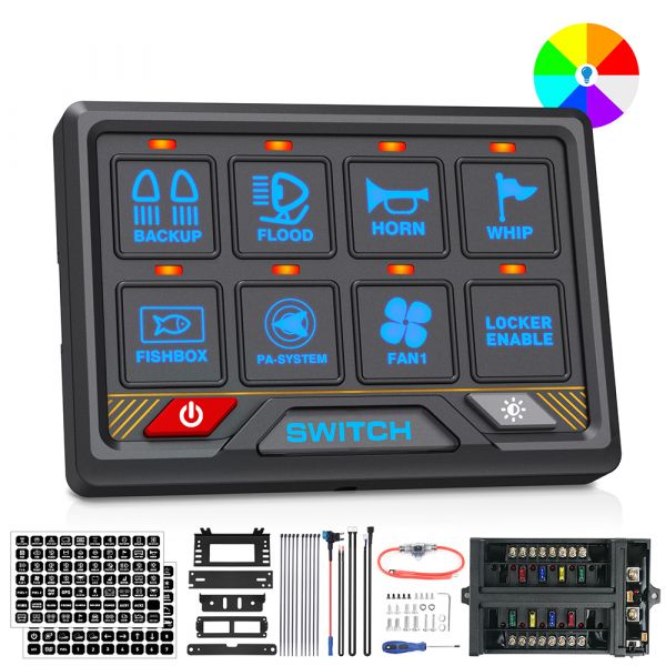 CONTROL PANEL 8 BUTTONS 60A