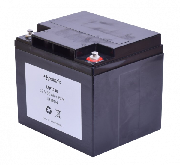 LITIUMBATTERI 12V  50AH MED BT