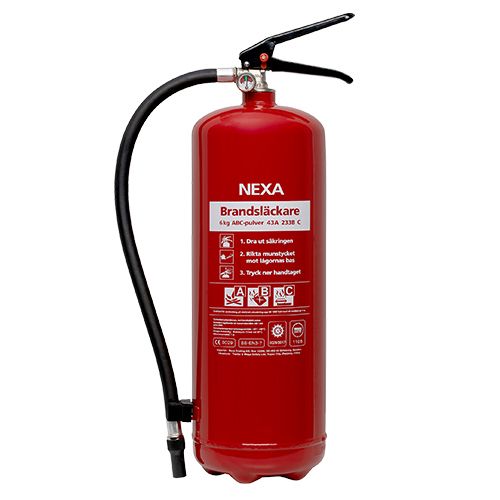 Nexa Brandsläckare pulver 6kg