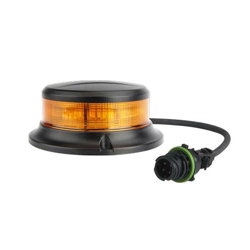 Varningsljus LED Puck med Tyco-kontakt - godkänd enligt R65 