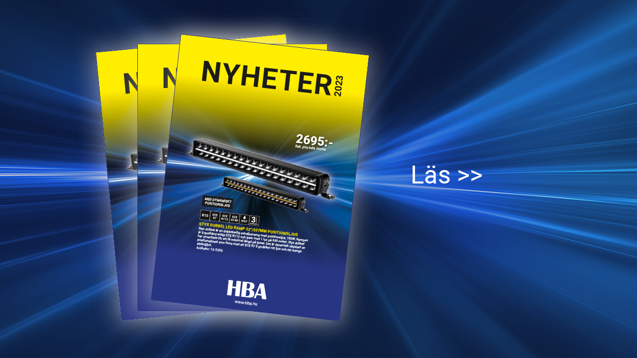 Höstens produktnyheter inom belysning